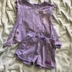 Matching Toddler Summer Outfit 💜